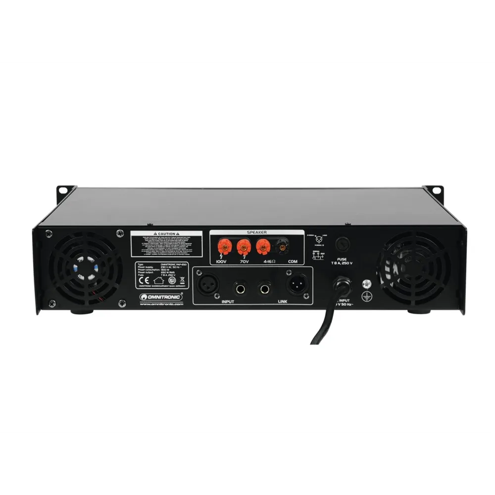 OMNITRONIC PAP-650 ELA-Verstärker