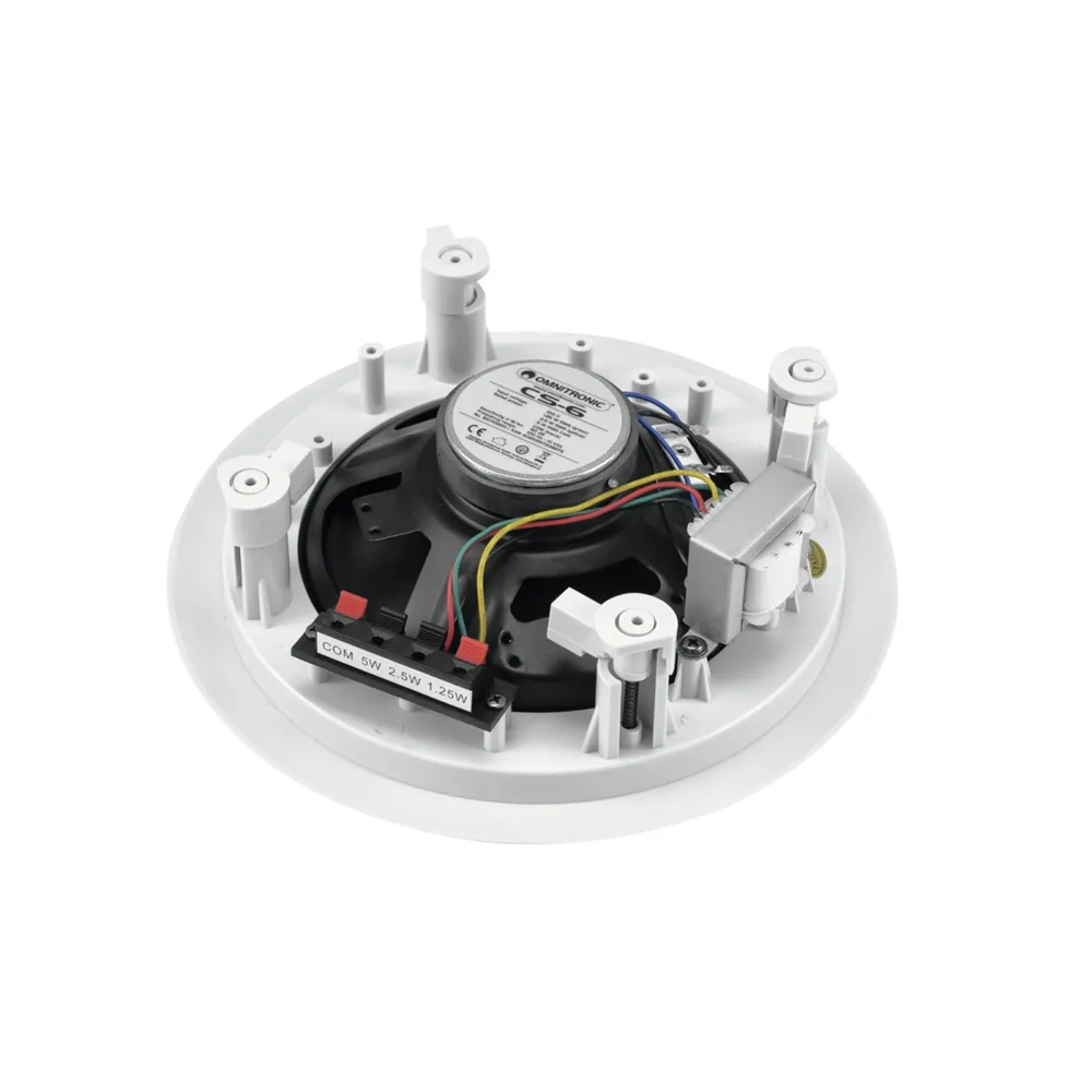 OMNITRONIC CS-6 Deckenlautsprecher weiß