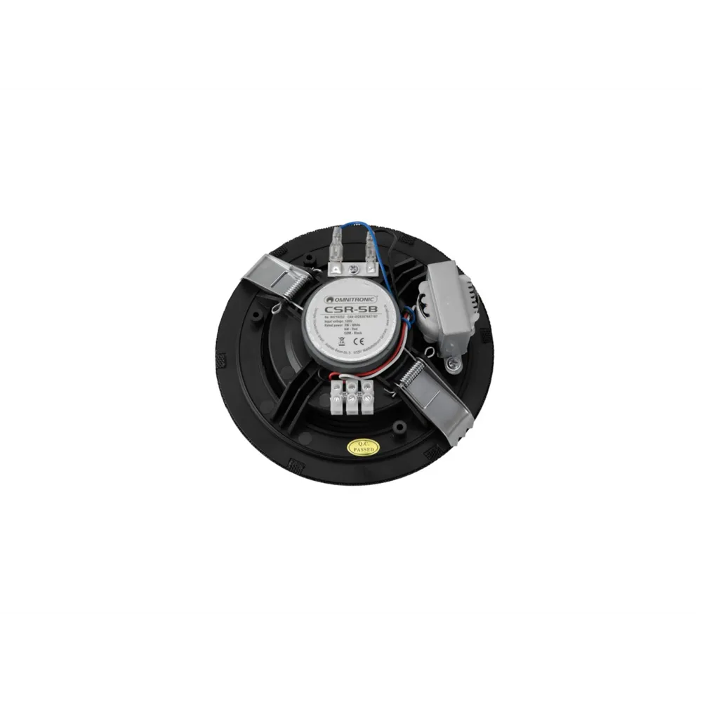 OMNITRONIC CSR-5B Deckenlautsprecher schwarz