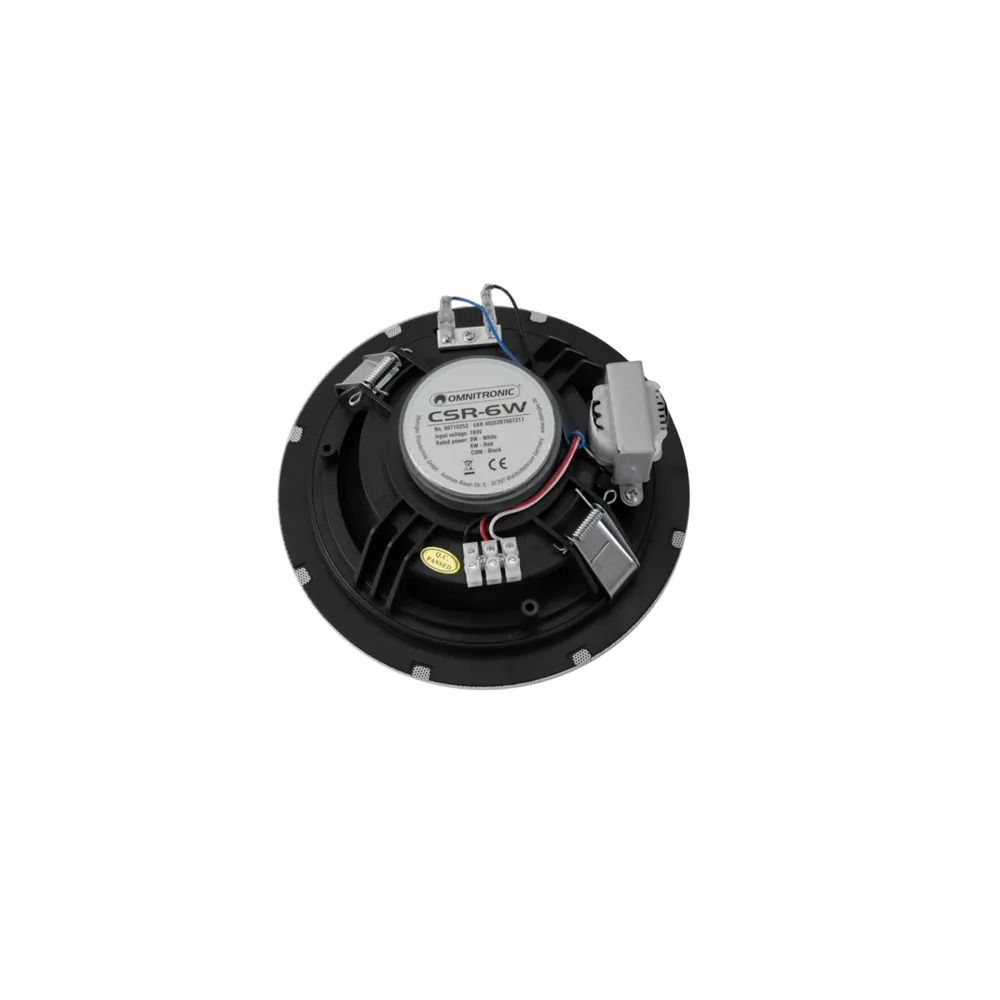 OMNITRONIC CSR-6W Deckenlautsprecher weiß