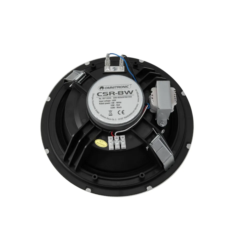 OMNITRONIC CSR-8W Deckenlautsprecher weiß
