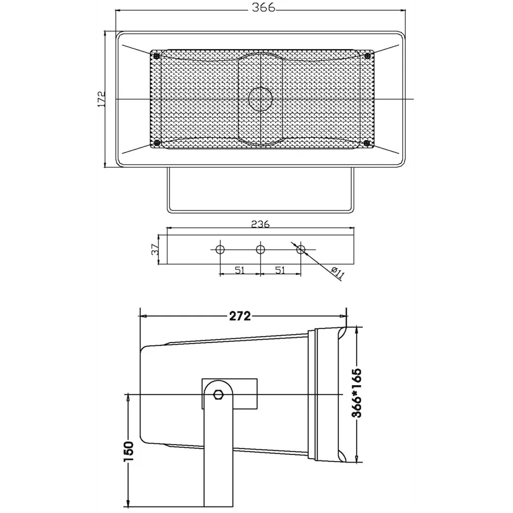 OMNITRONIC HS-50 Druckkammerlautsprecher