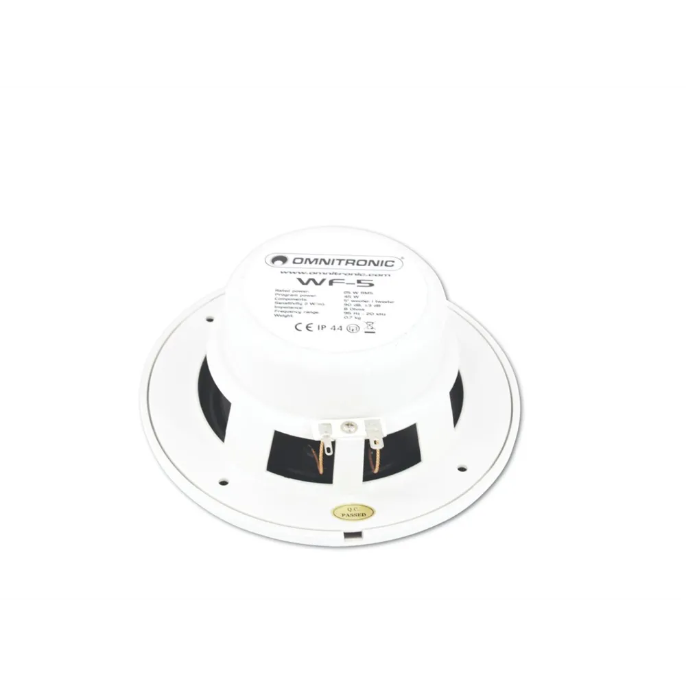 OMNITRONIC WF-5 Einbaulautsprecher