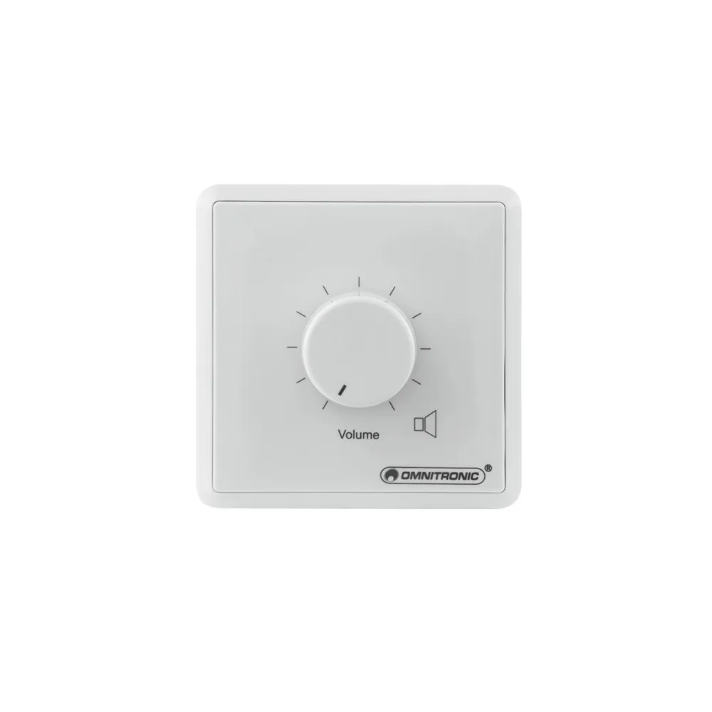 OMNITRONIC ELA LS-Regler, 5 W mono weiß