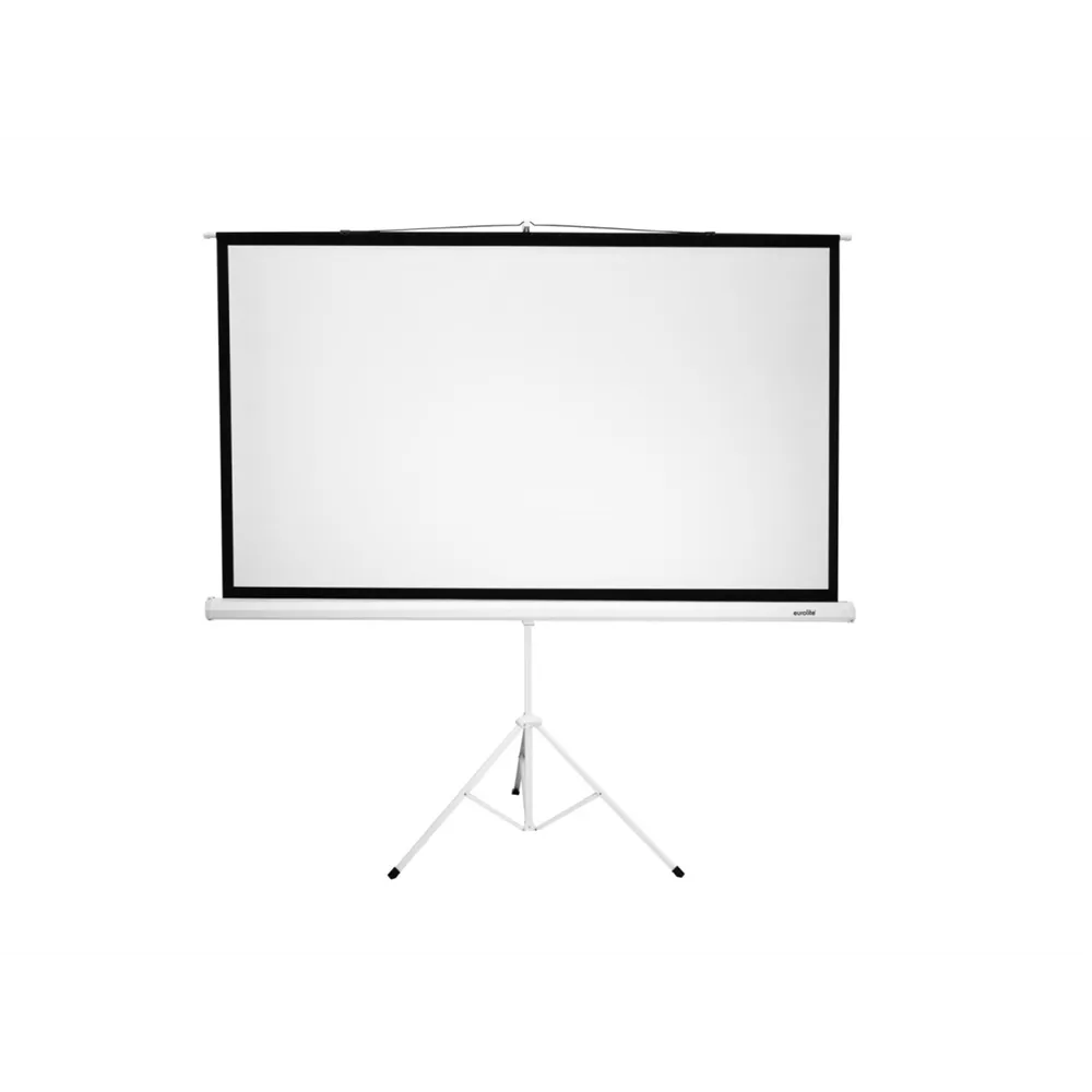 EUROLITE Projektionsleinwand 16:9 2x1,125m mit Stativ
