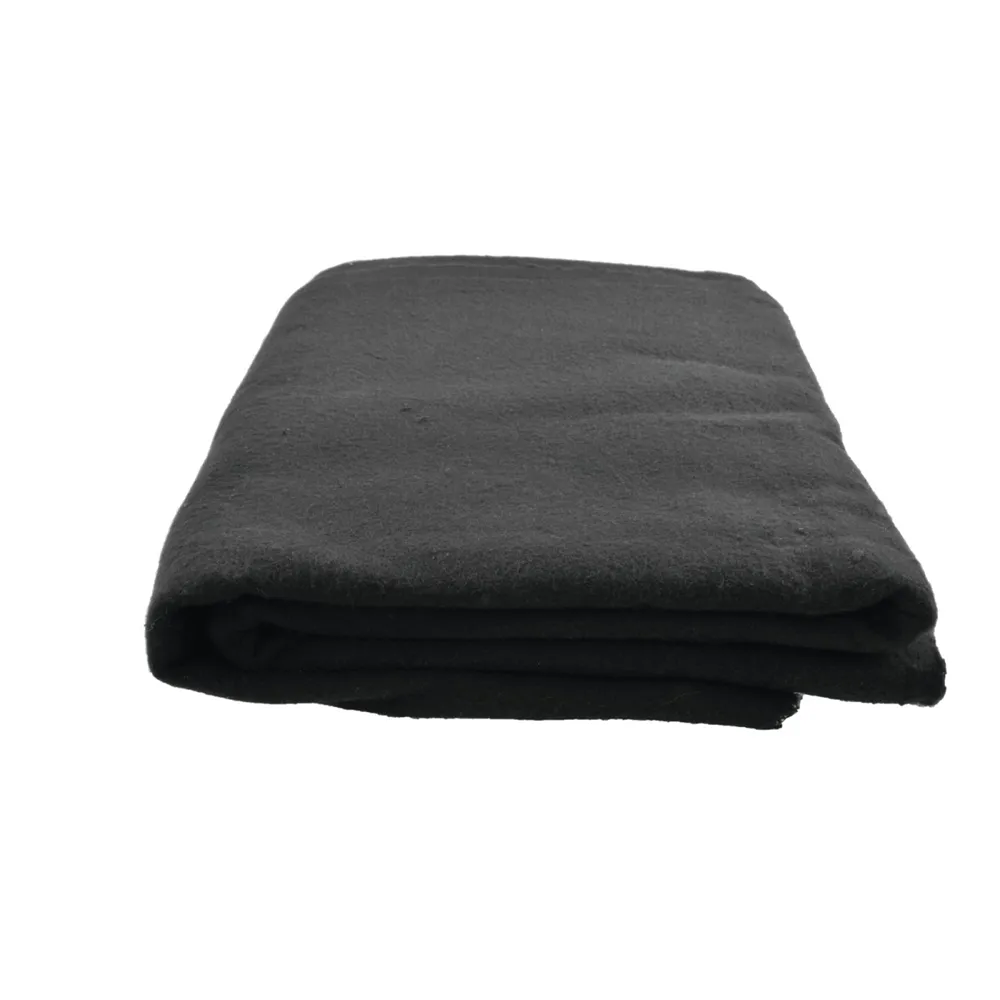 EUROPALMS Molton schwarz 300x100cm