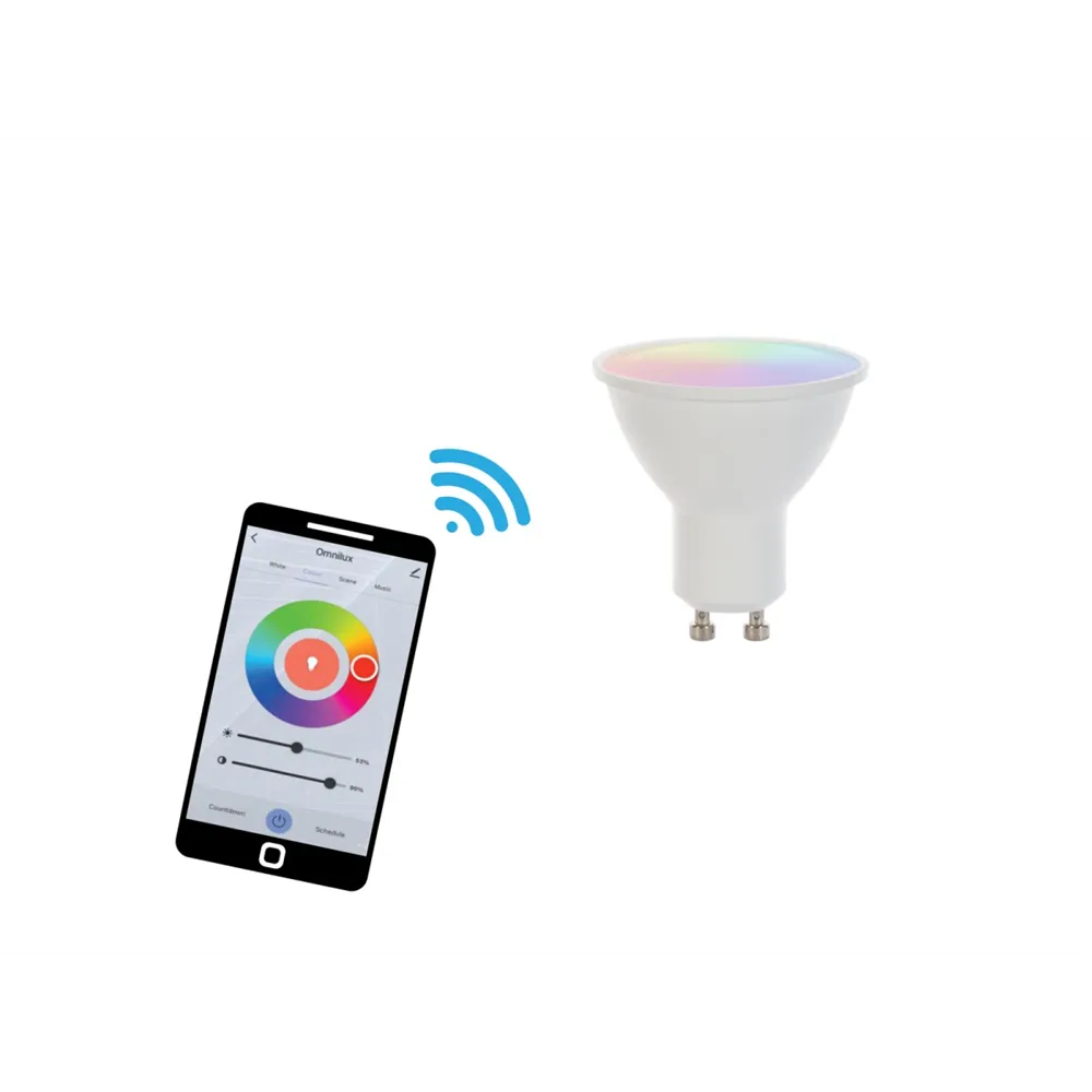 OMNILUX LED GU10 RGB/WW/CW WiFi