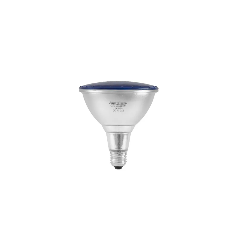 OMNILUX PAR-38 230V SMD 15W E-27 LED blau