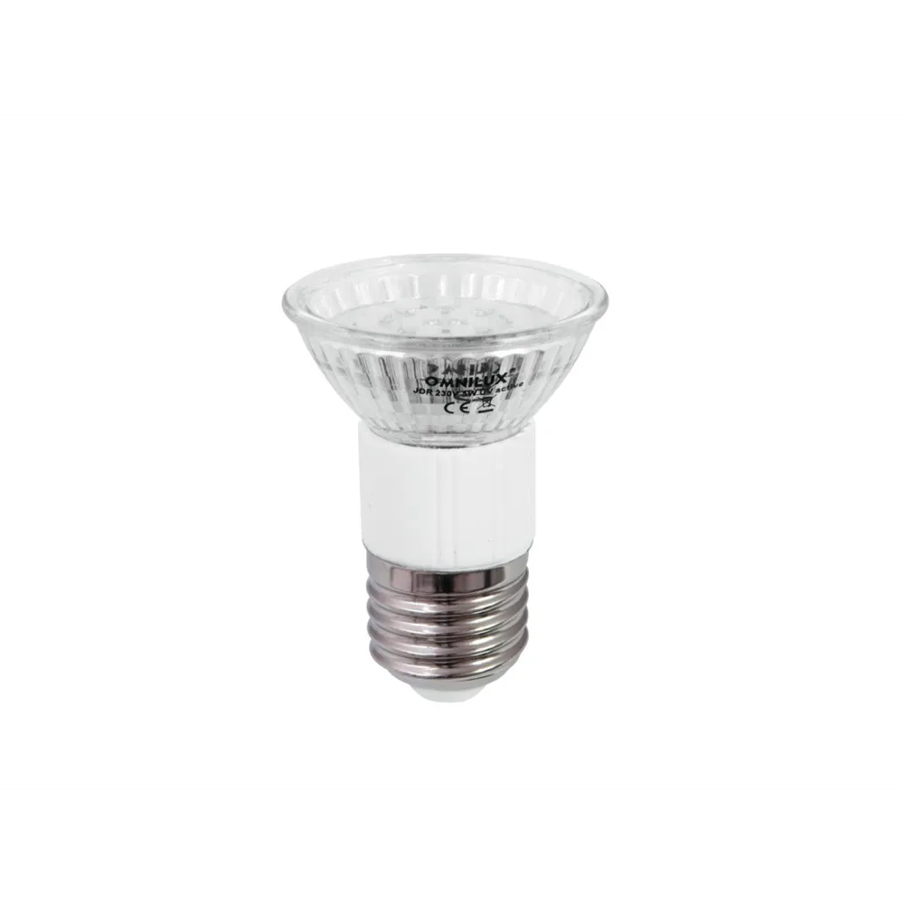 OMNILUX JDR 230V E-27 18 LED UV aktiv