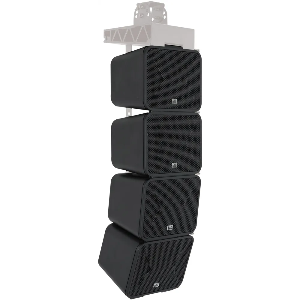 DAP-Audio Xi-3 Passiver 4-Zoll-Installationslautsprecher-Set – schwarz