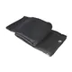 Adam Hall Accessories 0152 X 93 - Bühnenmolton B1 schwarz mit Ösen brüniert 9 x 3 m