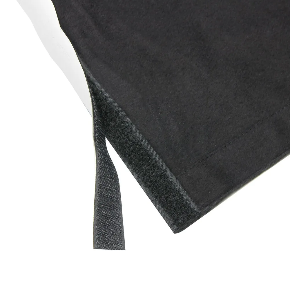 Adam Hall Accessories 0153 X 204 - Podestverkleidung B1 mit Klettband 2 x 0,4 m