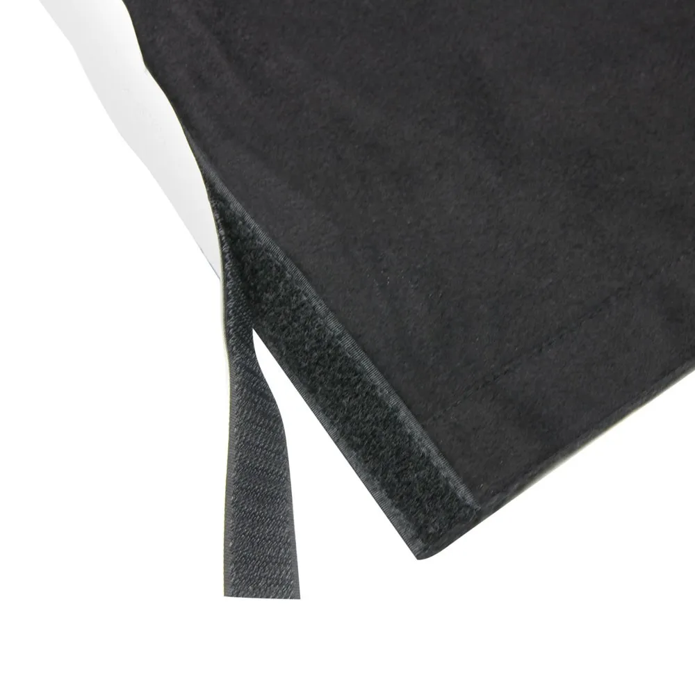 Adam Hall Accessories 0153 X 206 - Podestverkleidung B1 mit Klettband 2 x 0,6 m