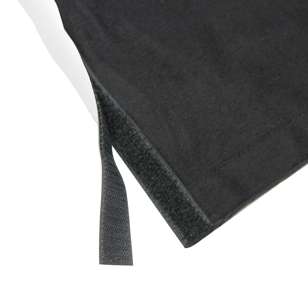 Adam Hall Accessories 0153 X 6006 - 60 m Podestverkleidung Molton B1 mit Klettband 60 cm hoch