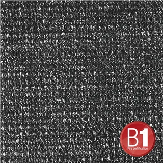 Adam Hall Accessories 0155 X 45 B - Gaze Typ 100 4 x 5 m geöst, schwarz