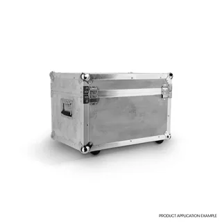 Adam Hall Hardware 049 B1 G - 9,4 mm Birkenholz mit Beton Dekor beschichtet und rückseitiger schwarzer Gegenzugfolie