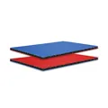 Adam Hall Hardware 0568 BLUR - SolidLite® PP-Platte  blau / rot 6,8 mm, 2500 x 1250 mm