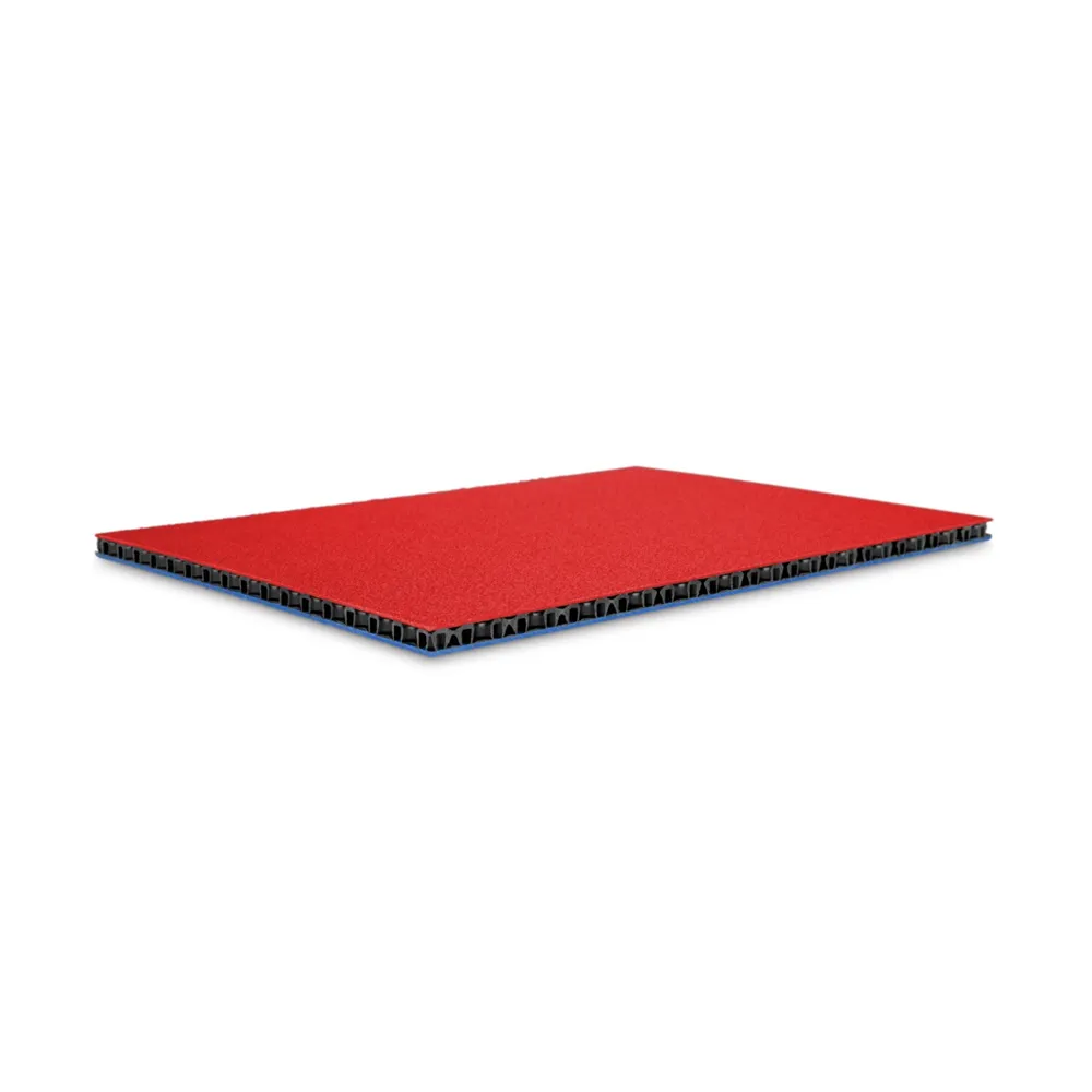 Adam Hall Hardware 0568 BLUR - SolidLite® PP-Platte  blau / rot 6,8 mm, 2500 x 1250 mm