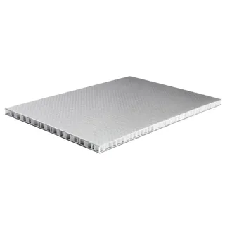 Adam Hall Hardware FlightCurv - PP High-Tech-Wabenmaterial schwarz/silber 9,5 mm