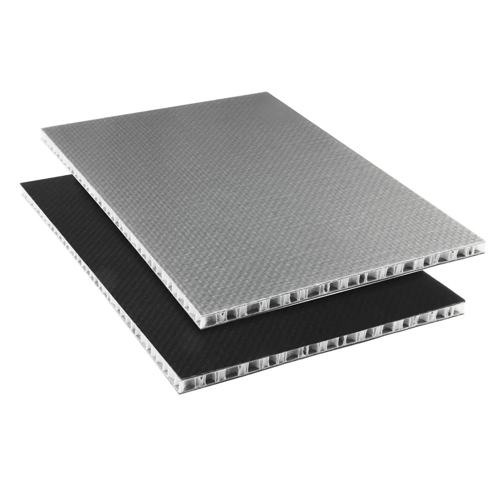 Adam Hall Hardware FlightCurv - PP High-Tech-Wabenmaterial schwarz/silber 9,5 mm