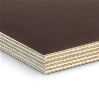 Adam Hall Hardware 06150S - Birkenholzplatte Phenol Siebdruck braun, 15 mm x 250 x 125 cm