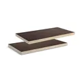 Adam Hall Hardware 06180 S - Birkenholzplatte Phenol Siebdruck braun, 18 mm x 250 x 125 cm