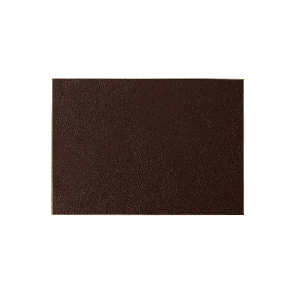 Adam Hall Hardware 067 LEDER BRAUN - 6,5mm  Birke Phenolharz mit brauner Lederoptik Struktur, 2500mm x 1250mm