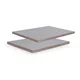 Adam Hall Hardware 067 LEDER GRAU - 6,5mm  Birke Phenolharz mit grauer Lederoptik Struktur, 2500mm x 1250mm