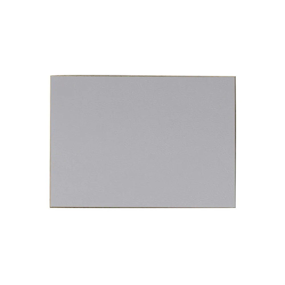 Adam Hall Hardware 067 LEDER GRAU - 6,5mm  Birke Phenolharz mit grauer Lederoptik Struktur, 2500mm x 1250mm