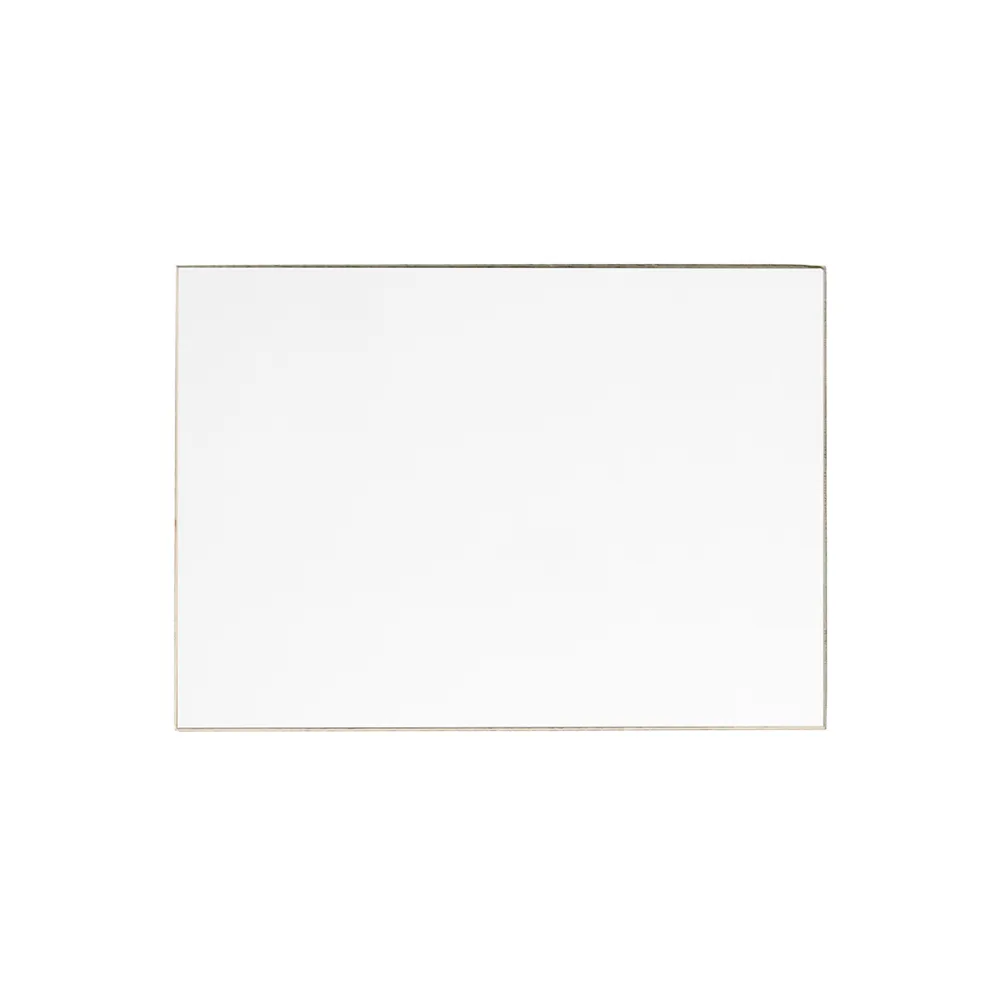 Adam Hall Hardware 067 LEDER WEISS - 6,5mm  Birke Phenolharz mit weißer Lederoptik Struktur, 2500mm x 1250mm