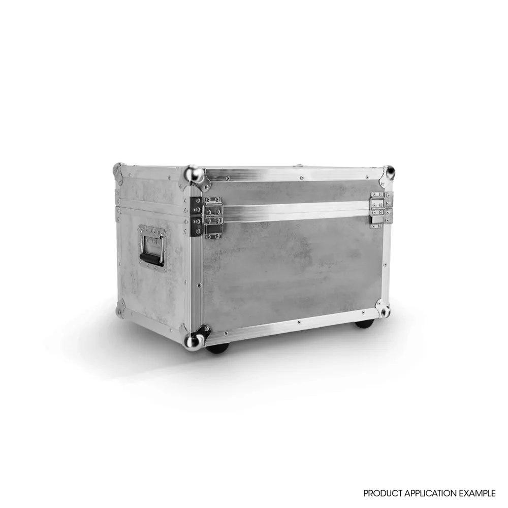 Adam Hall Hardware 077B1 G - 6,8 mm Pappelholz mit Beton Dekor beschichtet und rückseitiger schwarzer Gegenzugfolie