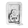 Adam Hall Hardware 17250 LS - Butterfly Verschluss groß gefedert abschließbar ungekröpft 14 mm tief