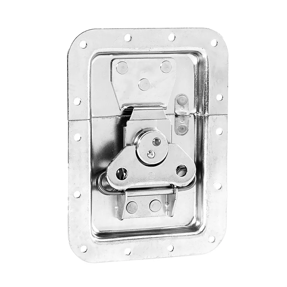 Adam Hall Hardware 17250 SP - Butterfly Verschluss groß gefedert ungekröpft 14 mm tief mit Öse