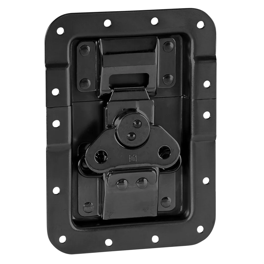 Adam Hall Hardware 172511 BLK - BUTTERFLY V3 groß in gekröpfter Schale, schwarz