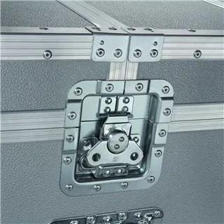 Adam Hall Hardware SPLIT-LID - Butterfly Verschluss kurz gekröpft 14 mm tief mit geteilter Schale