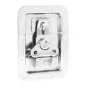 Adam Hall Hardware 17256 - Butterfly Verschluss groß ungekröpft 14 mm tief mit Vorhängeschloßöse