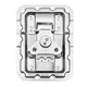 Adam Hall Hardware 172571 - Butterfly Verschluss groß gekröpft 7 mm tief mit Nietschutz