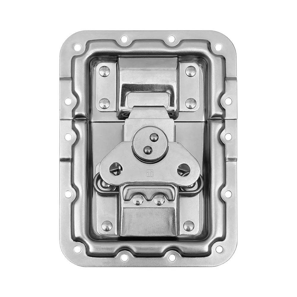 Adam Hall Hardware 172572 - Butterfly groß gekröpft 9 mm tief mit Nietschutz