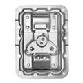 Adam Hall Hardware 172573 - Butterfly groß gekröpft 14 mm tief mit Nietschutz