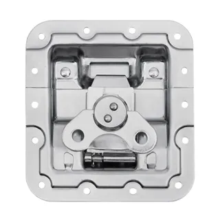 Adam Hall Hardware 172631 - Butterfly Verschluss kurz gekröpft 14 mm tief