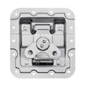 Adam Hall Hardware 172631 - Butterfly Verschluss kurz gekröpft 14 mm tief