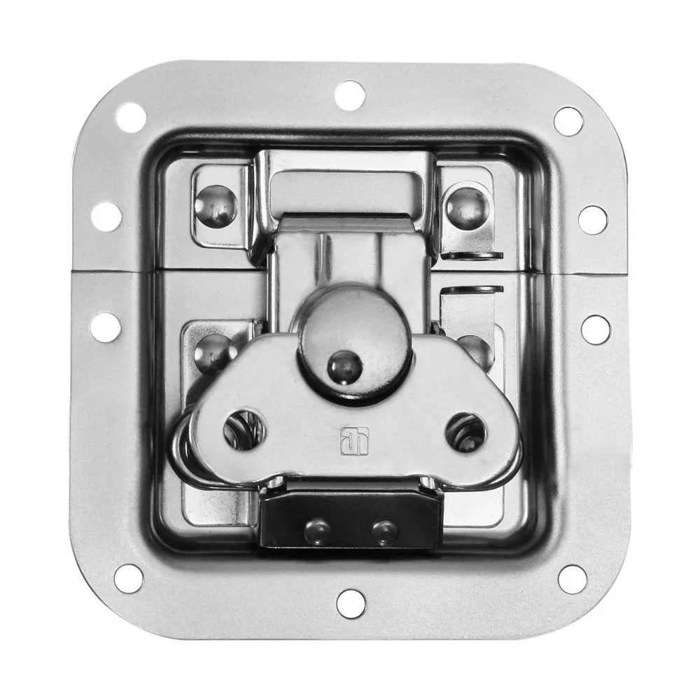 Adam Hall Hardware 17280 P - Butterfly Verschluss mittel ungekröpft 14 mm tief mit Öse