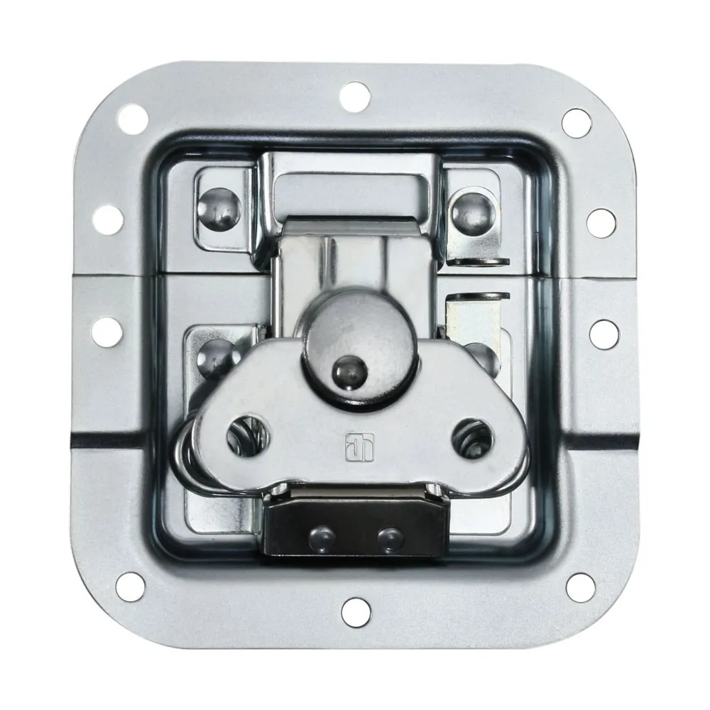 Adam Hall Hardware 17283 P - Butterfly Verschluss mittel halb gekröpft 12 mm tief mit Öse