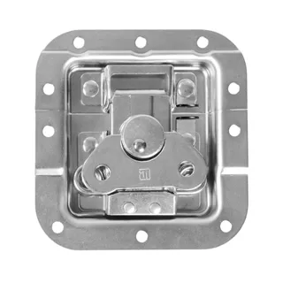 Adam Hall Hardware 17284 P - Butterfly Verschluss mittel gekröpft 12 mm tief mit Öse
