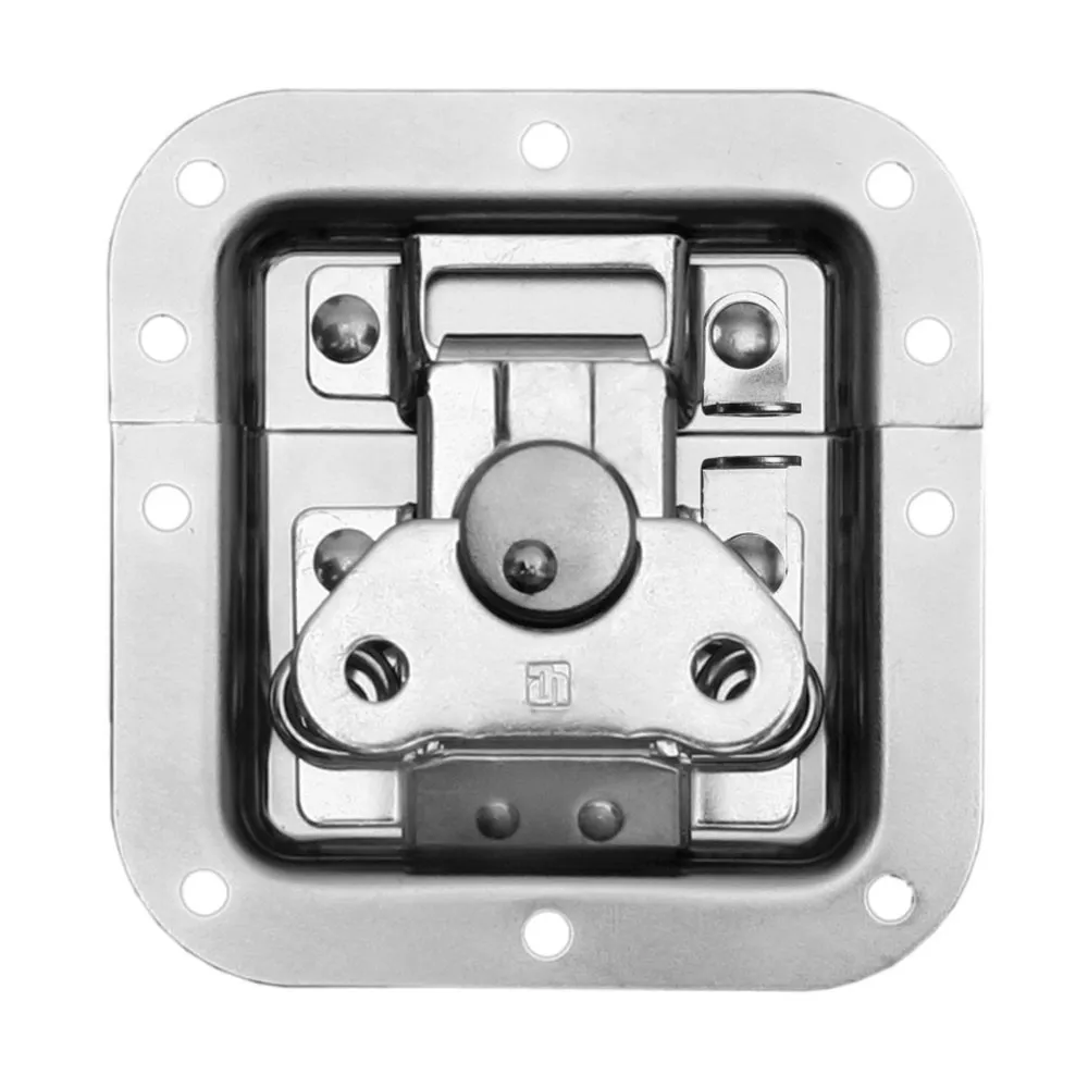 Adam Hall Hardware 17285 P - Butterfly Verschluss mittel ungekröpft 9 mm tief mit Öse