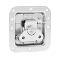 Adam Hall Hardware 17291 SP - Butterfly Verschluss mittel gefedert ungekröpft 12 mm tief mit Öse