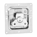Adam Hall Hardware 17292 SP - Butterfly Verschluss mittel gefedert ungekröpft 7 mm tief mit Öse