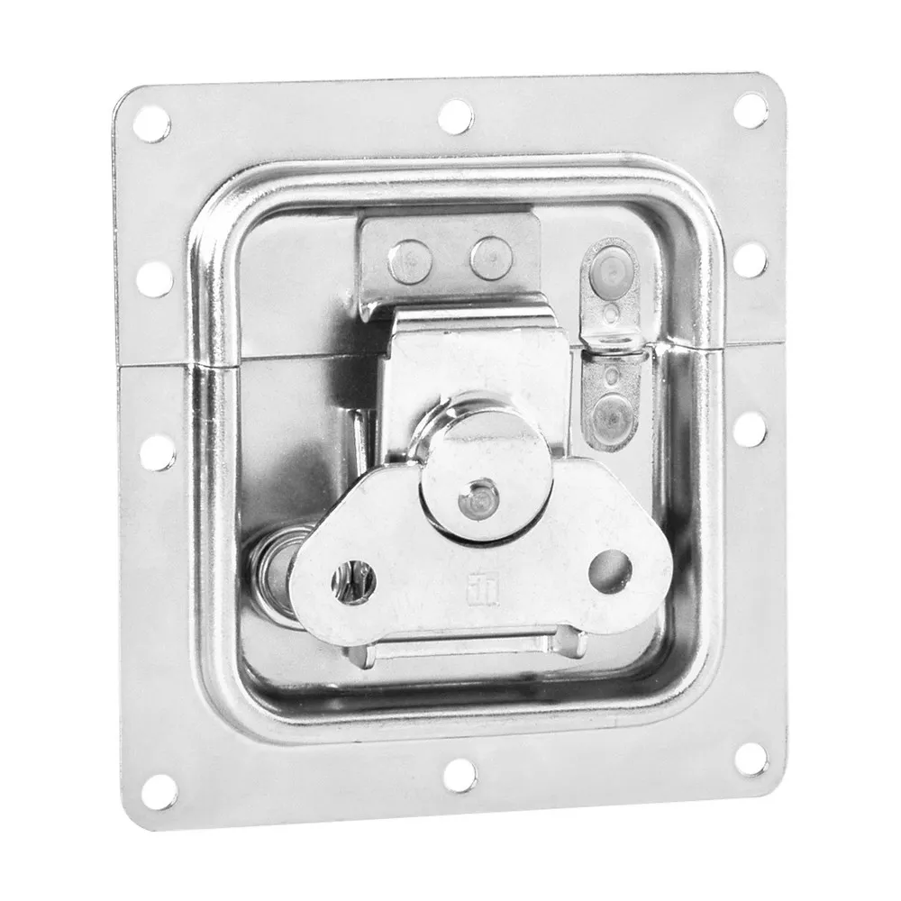 Adam Hall Hardware 17292 SP - Butterfly Verschluss mittel gefedert ungekröpft 7 mm tief mit Öse