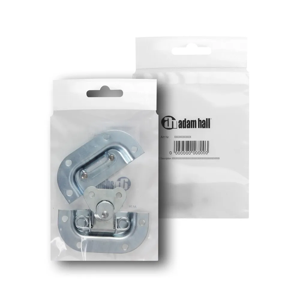 Adam Hall Hardware 17373 AH - Butterfly Verschluss klein in kleiner Schale 10 mm tief im Beutel