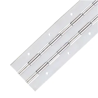 Adam Hall Hardware 2604 - Doppelscharnierband, 180 cm, Stahl, verzinkt